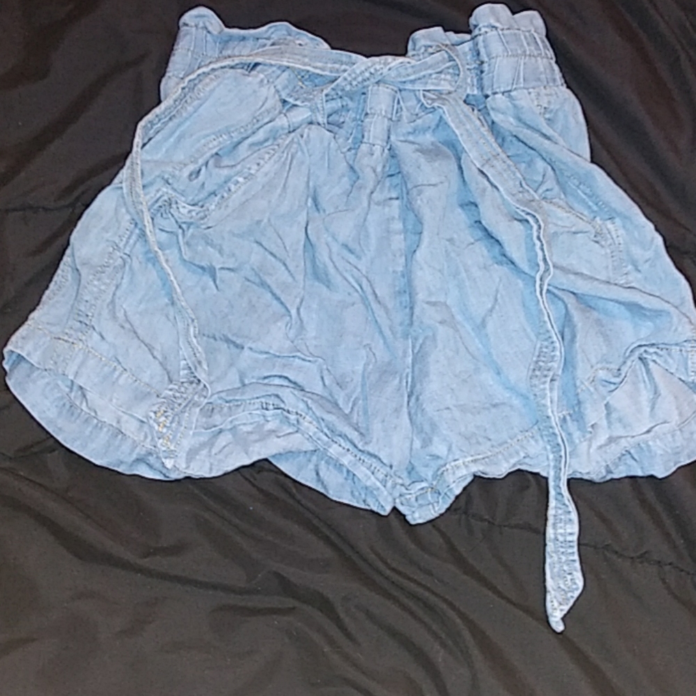 Light blue shorts